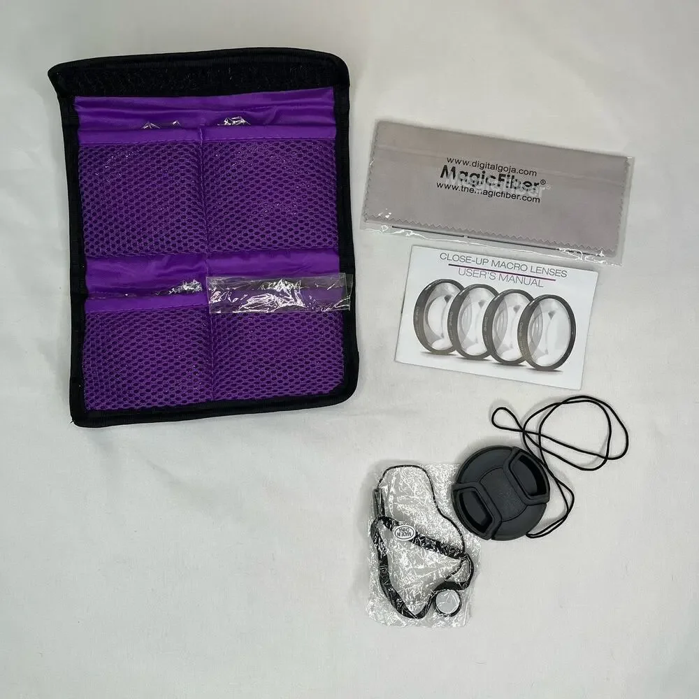 Altura Photo Close-up Macro Lenses(4) New In Package With Case and lens cover